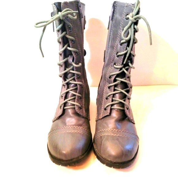 Shiekh Grey Rome Ha Boots Size 6.5 - Picture 3 of 11